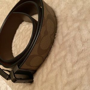 Coach Signature Belt